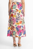 NEW JOHNNY WAS EVALON LINEN SEAMED SKIRT - XS/S