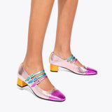 KURT GEIGER PIERRA LEATHER COURTS MARY JANES - 9
