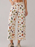 NEW OAT ITALIAN NOVELTY PRINT JEANS - 8/29