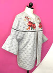 THML NEW HEATHER EMBROIDERED DUSTER - L