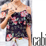 CABI FAIRYTALE COLD SHOULDER TOP - XS & S