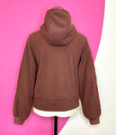 ALO YOGA HALO COLA FLEECE HOODIE - XS