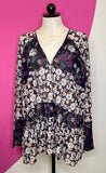 FREE PEOPLE ISABELLE BOHO TOP - S/M