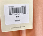 LUCKY BRAND NEW PEASANT TOP - S