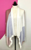 LULULEMON HATHA SHAWL COLORBLOCK WRAP - OS