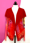 FUZZI JEAN PAUL GAULTIER BLOSSOM MESH TOPPER - S