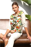 JOHNNY WAS BUTTERFLY SWEATER - M