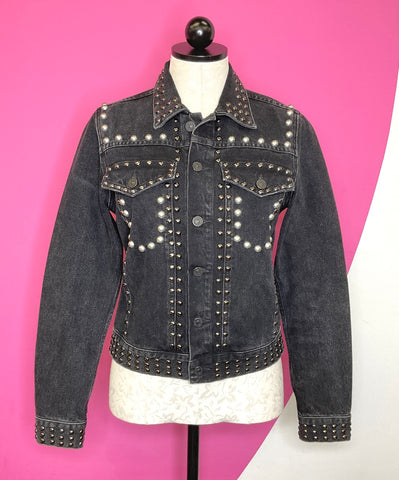 CITIZENS OF HUMANITY CLEO STUDDED JACKET - S