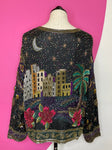 TOGETHER NEW MOONLIGHT CITYSCAPE JACKET - XL