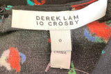 DEREK LAM 10 CROSBY LYRA RUFFLE DRESS - 0